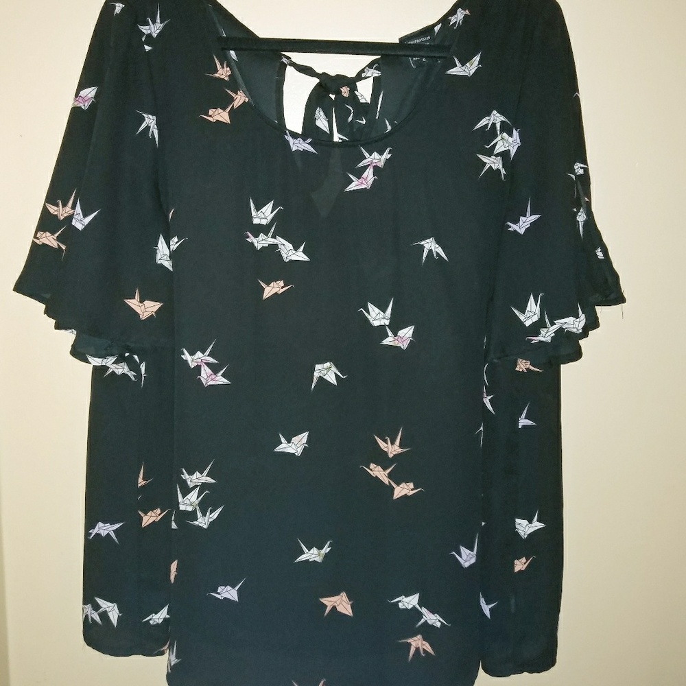 Torrid Flutter Sleeve Top